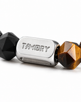 Resolve — Tiger’s Eye & Black Agate — Material and construction