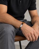 Resolve — Tiger’s Eye & Black Agate — An everyday pairing