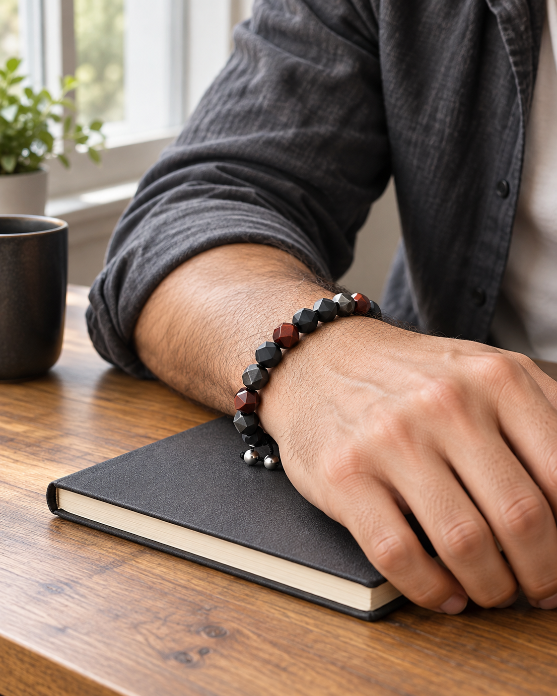 Night Ember — A moment at the desk