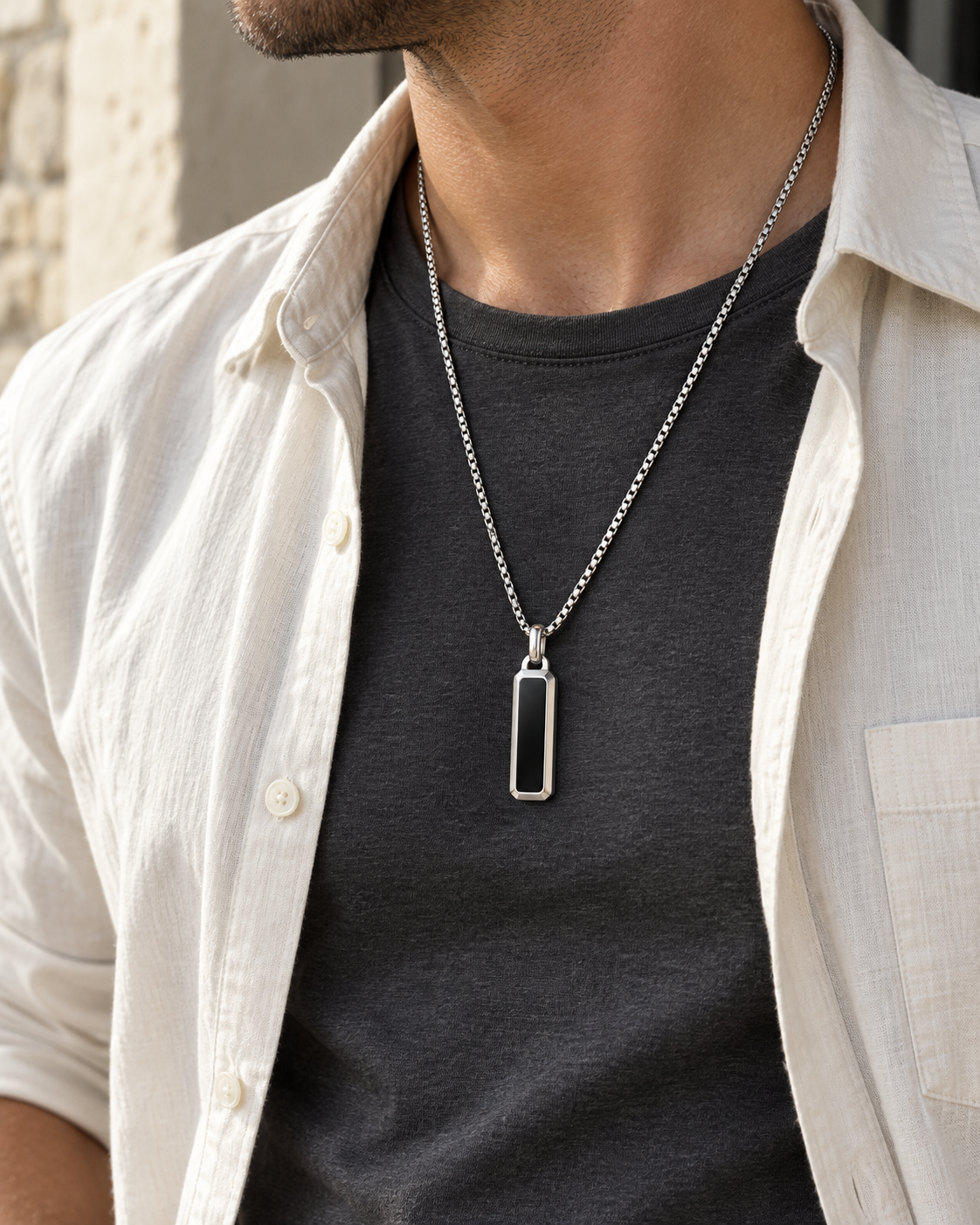 Kept Word — Obsidian — Wearing from another angle