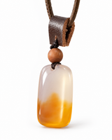 Autumn Snow — Cream & Amber — Material and construction