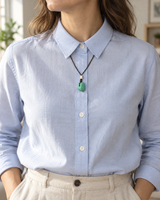 Quiet Current — Natural Turquoise — On the body