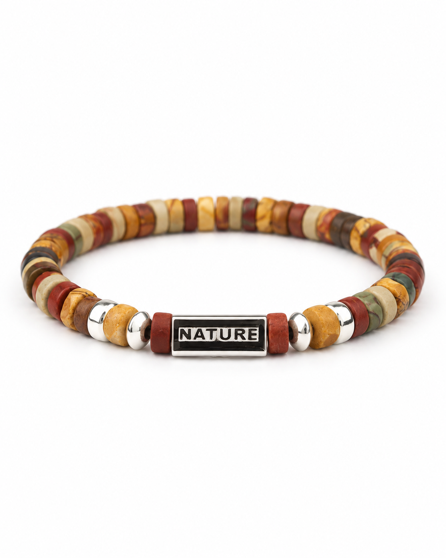 Earthline Disc bracelet on white background