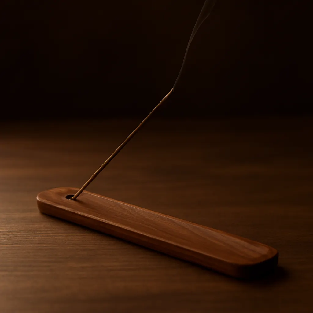 Wooden Incense Stand