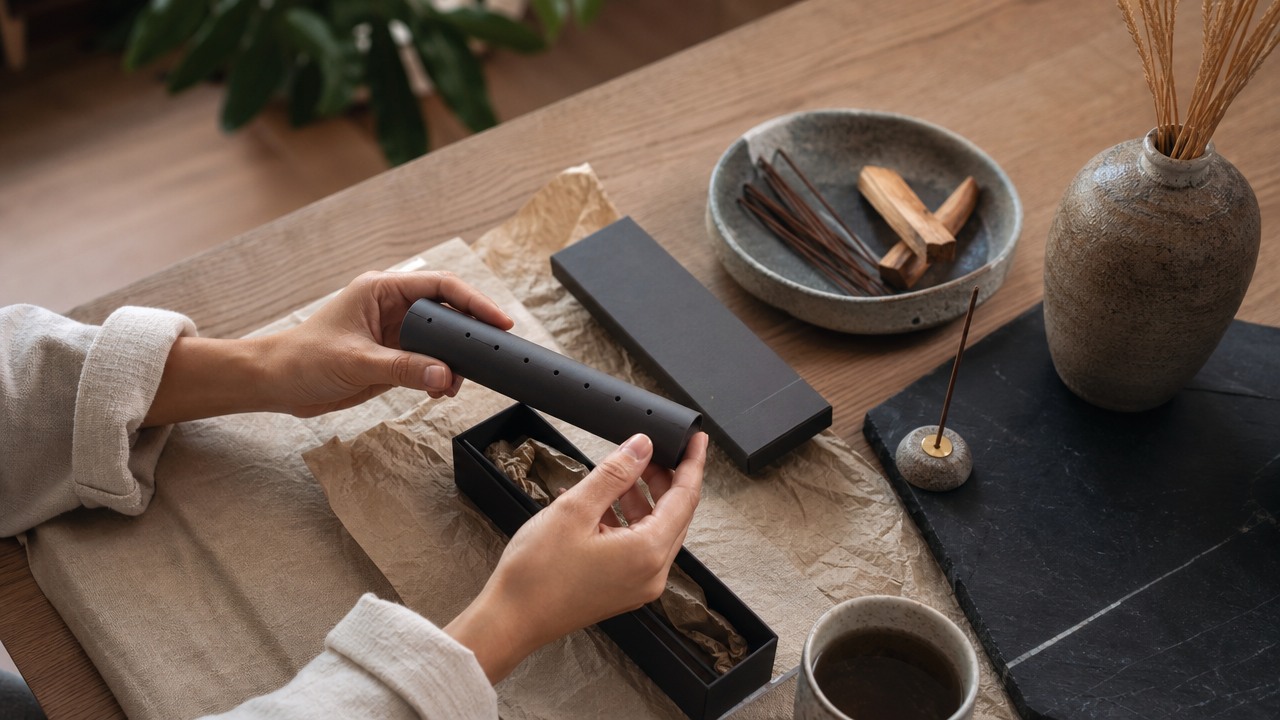 Product and packaging details prepared for return review